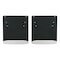 Luverne Truck Equipment 10-C RAM 2500/3500 - DUAL WHEEL - 20IN X 23IN MUD GUARD-TEXTURED BLACK 251034 - alternate 1